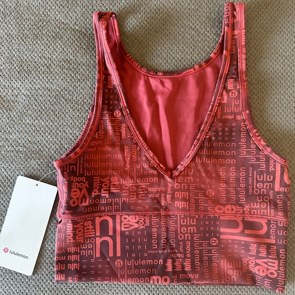 Lululemon Red Power Pivot Everlux Tank - Picture 2 of 4